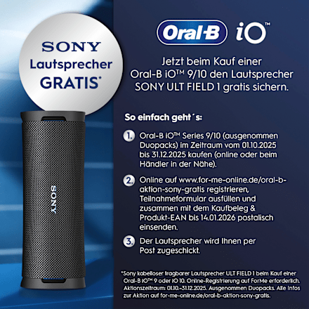 Elektrische Zahnbürste iO Series 9 Rose Quartz Oral-B