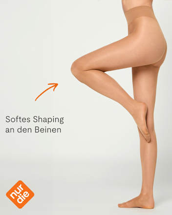 Strumpfhose Leg Shaper mit Shaping-Funktion mandel Gr. 40/44, 25 DEN nur die