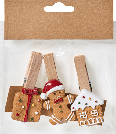 Klammern Lebkuchenmännchen Dekorieren & Einrichten