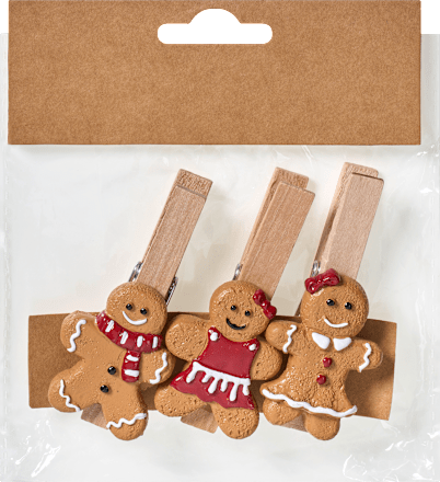 Klammern Lebkuchenmännchen Dekorieren & Einrichten
