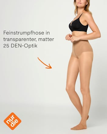 Strumpfhose Soft Shaper mit Shaping-Funktion mandel Gr. 44/48, 25 DEN nur die
