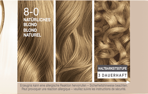Haarfarbe 8-0 Natürliches Blond Schwarzkopf CREME SUPREME