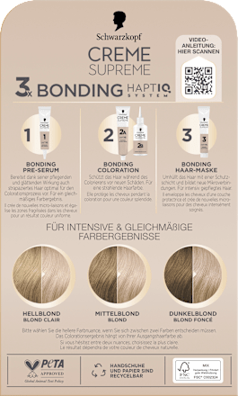 Haarfarbe 10-19 Extra-Helles Perlblond Schwarzkopf CREME SUPREME