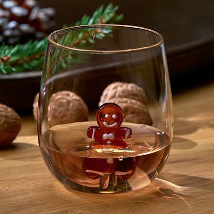 Trinkglas Lebkuchenmännchen (350 ml) Dekorieren & Einrichten