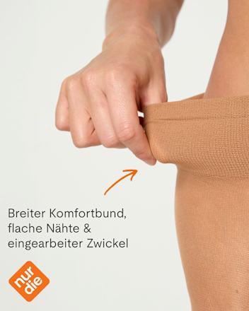 Strumpfhose Leg Shaper mit Shaping-Funktion mandel Gr. 44/48, 25 DEN nur die