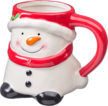 Jumbo-Kaffeebecher Schneemann (480 ml) Dekorieren & Einrichten