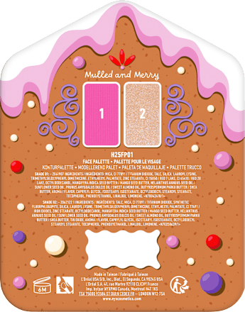 Blush Palette Buttermelt 01 Light Medium NYX PROFESSIONAL MAKEUP