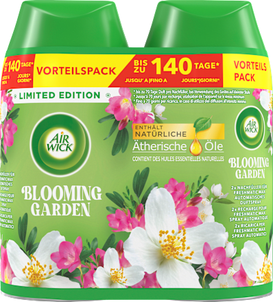Lufterfrischer Freshmatic Blooming Garden Nachfüllpack (2x250 ml) AirWick