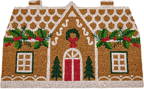 Fußmatte, Weihnachtshaus (60x40 cm) BOLTZE