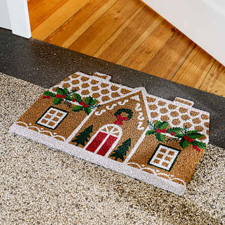 Fußmatte, Weihnachtshaus (60x40 cm) BOLTZE