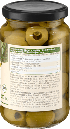 Olive verdi denocciolate dmBio