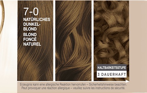 Haarfarbe 7-0 Natürliches Dunkelblond Schwarzkopf CREME SUPREME