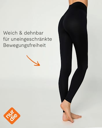 Leggings Scrunch schwarz Gr. 36/38 nur die