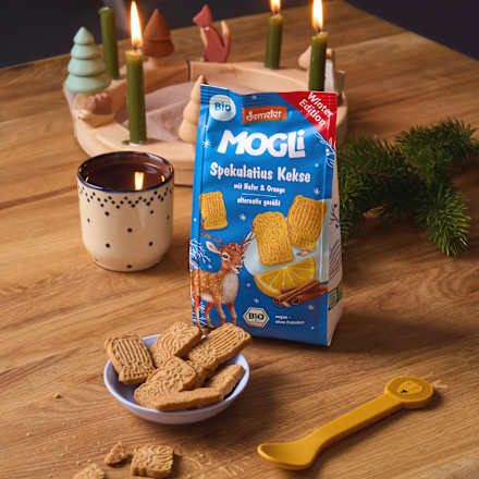 Kinderkekse Spekulatius mit Hafer & Orange ab 3 Jahren  MOGLi