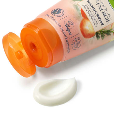 Kézkrém Aroma Energie, bio mandarinnal és bio cédrusfával alverde NATURKOSMETIK