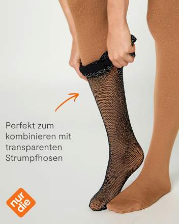 Strumpfhose Wohlig Warm amber Gr. 38/40, 100 DEN nur die