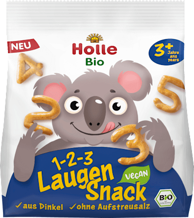 Kindersnack Laugenzahlen ab 3 Jahren Holle