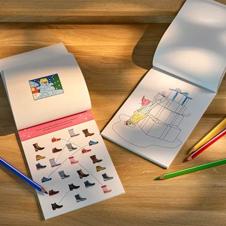 Weihnachtsrätselblock, Wichtel Dekorieren & Einrichten