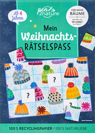 Weihnachtsrätselblock, Wichtel Dekorieren & Einrichten