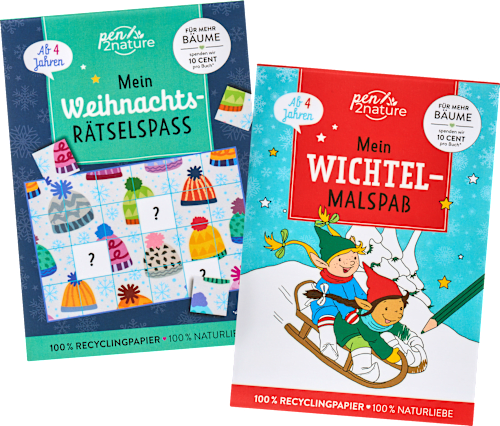 Weihnachtsrätselblock, Wichtel Dekorieren & Einrichten