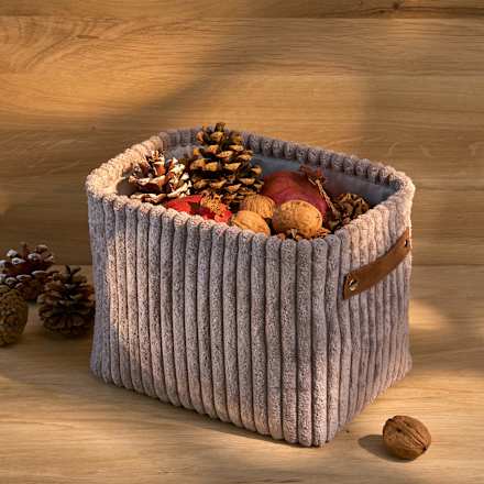 Korb aus Cord Dekorieren & Einrichten