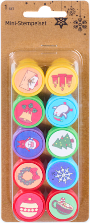 Ministempelset Kinder 10tlg BRAUNS-HEITMANN