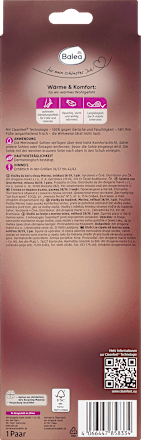 Ulošci za obuću od merino vune veličina: 38/39, 1 par Balea