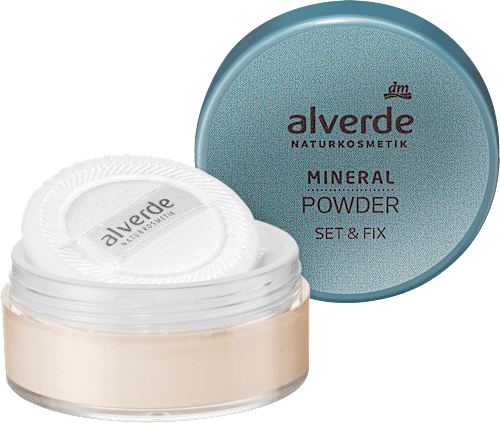 Puder mineralny 01 Porcelain  alverde NATURKOSMETIK