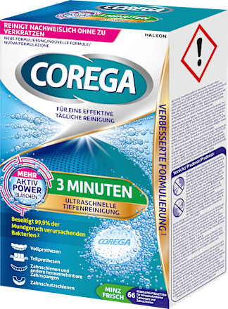 Gebissreiniger Tabs 3 Minuten COREGA
