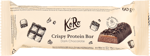 Barretta Crispy Protein Bar Cioccolato Fondente KoRo