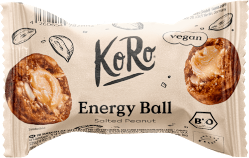 Energy ball biologica con crema di arachidi salate  KoRo