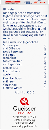 Magnesium Intense 600 + D3 Beutel 20 St Doppelherz