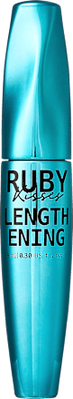 Lenghtening mascara rezistent la apă Black RUBY Kisses