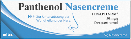 Panthenol Nasencreme JENAPHARM 50mg/g, Wirkstoff: Dexpanthenol JENAPHARM