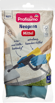 Haushaltshandschuhe Neopren Mittel (1 Paar) Profissimo