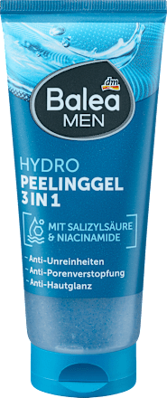 Peeling Gel 3in1 Hydro  Balea MEN