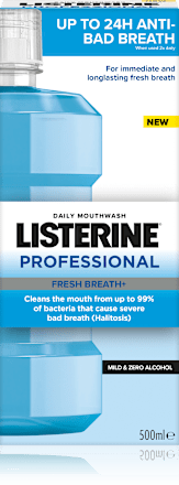 ústní voda Fresh Breath+ Listerine