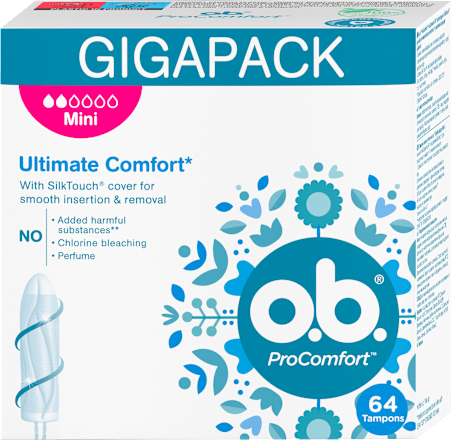 ProComfort tampony mini Gigapack o.b.