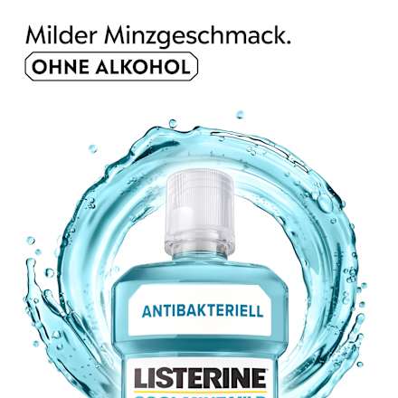 Mundspülung Cool Mint milder Geschmack Listerine