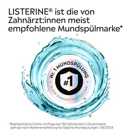 Mundspülung Cool Mint milder Geschmack Listerine