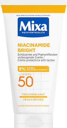 Pflegecreme Niacinamide Bright LSF 50 Mixa