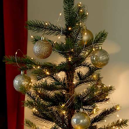 LED Lichtervorhang, warmweiß (120 er) Dekorieren & Einrichten