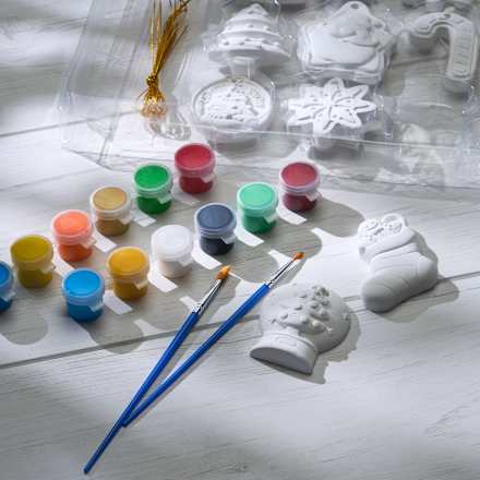 Gipsanhänger zum bemalen Dekorieren & Einrichten