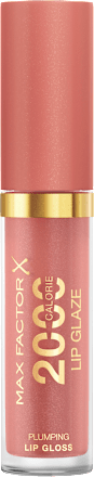 Geschenkset Lipgloss 2000 Calorie Lip Glaze 075 Pink Fizz + gratis Fächer MAX FACTOR