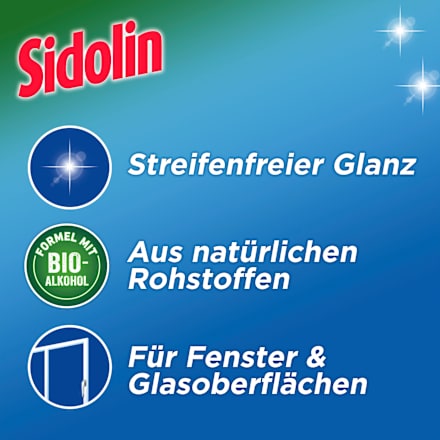 Glasreiniger Zitrus  Sidolin