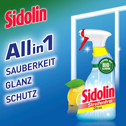 Glasreiniger Zitrus  Sidolin