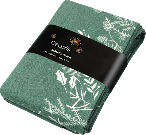 Tischdecke, grün (240x140 cm) Dekorieren & Einrichten