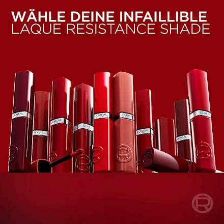 Lippenstift Infaillible Laque Resistance 16H 520 Berry Bordeaux L'ORÉAL PARiS