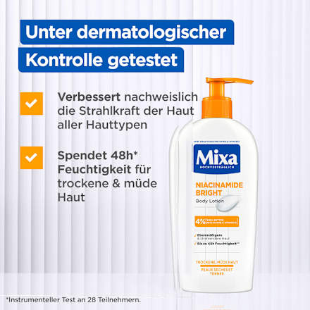 Bodylotion Niacinamide Bright Mixa