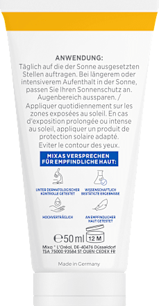 Pflegecreme Niacinamide Bright LSF 50 Mixa